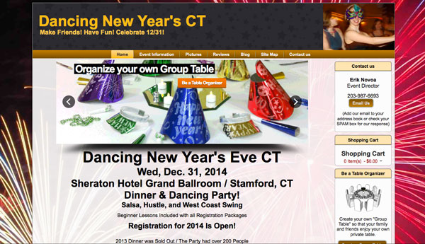 Dancing New Year's Eve CT